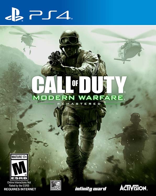 Call of modern warfare remaster.